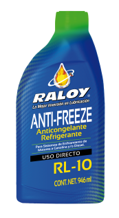 RALOY Antifreeze RL 10 (LISTO PARA USAR)