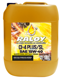 RALOY DIESEL POWER SAE 15W-40 API CI-4 PLUS/SL