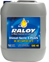 RALOY DIESEL SERIE 5 PLUS SAE 40 DF, DF-2 API CF, CF-2