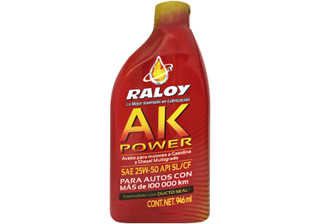 RALOY AK POWER SAE 25W-50 API SL
