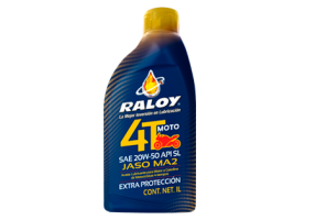 RALOY CUATRO TIEMPOS JASO MA2 SAE 20W-50