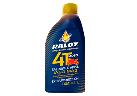 RALOY CUATRO TIEMPOS JASO MA2 SAE 20W-50