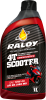 RALOY 4T SCOOTER SEMISINTÉTICO JASO MB API SN SAE 10W-40