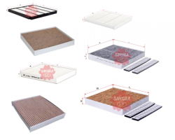 Filtros de cabina para automóvil HONDA, HUMMER, HYUNDAI, INFINITY