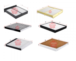 Filtros de cabina para automóvil SUZUKI, TOYOTA, VOLKSWAGEN, VOLVO