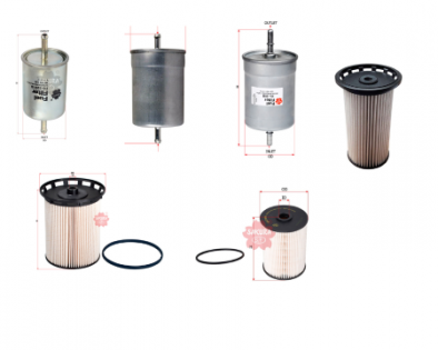Filtros de combustible para automóvil ACURA, AUDI, BMW, BUICK