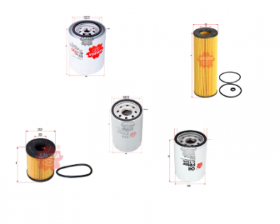 Filtros de aceite para automóvil JEEP, KIA, Lincoln, Mazda