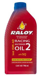 RALOY RACING MULTIGRADE OIL 2 SAE 15W-40 API SQ