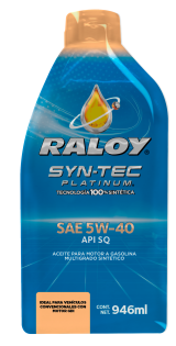 RALOY SYN-TEC PLATINUM SAE 5W-40 API SQ