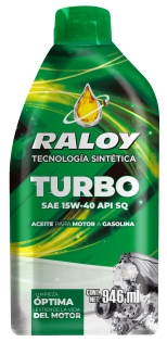 RALOY TURBO SAE 15W-40 API SQ