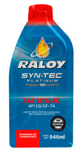 RALOY SYN-TEC PLATINUM SAE 10W-30 API SQ/GF-7A